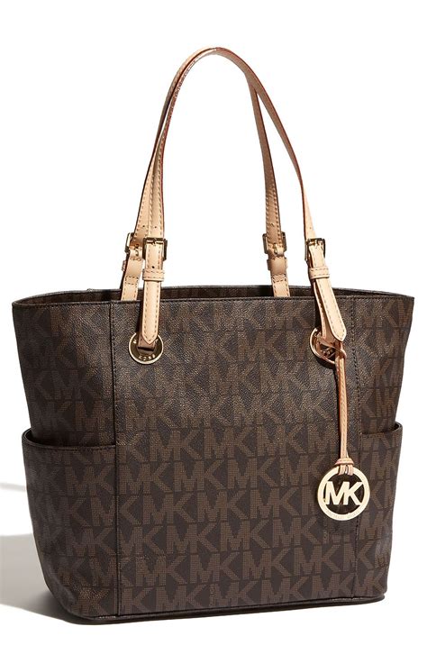 michael kors signature tote nordstrom|Michael Kors signature purses.